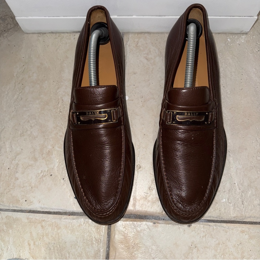 Bally Men's Soft Leather Slip-Ons